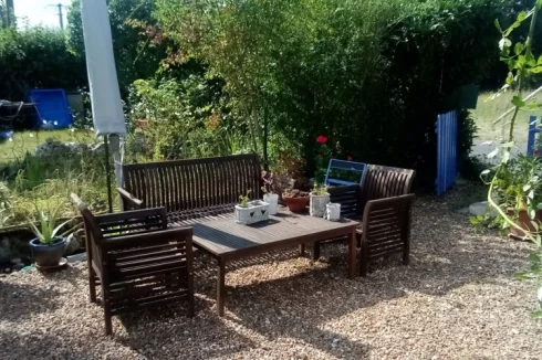 garden  outside the house