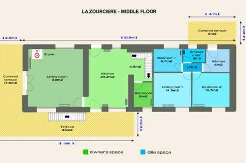 floor plan - second floor