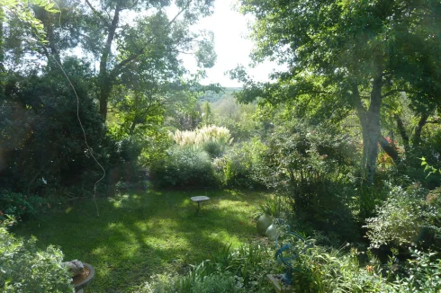 main house garden