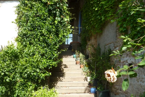Courtyard  steps