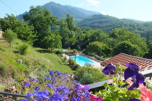 Vue depuis la terrasse