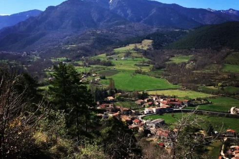 View of the valley