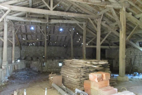 Barn interior