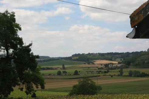 Vue face à l'ouest