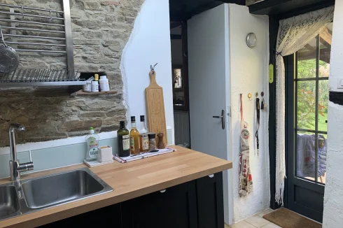 The kitchen and the sink