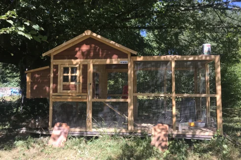 The chicken house