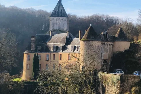 Chateaux at Gargilesse.