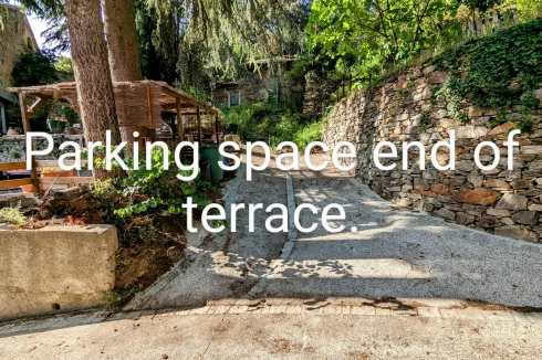 Parking space.