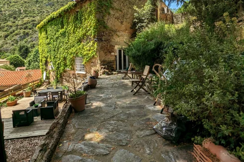 Une autre vue de la terrasse.