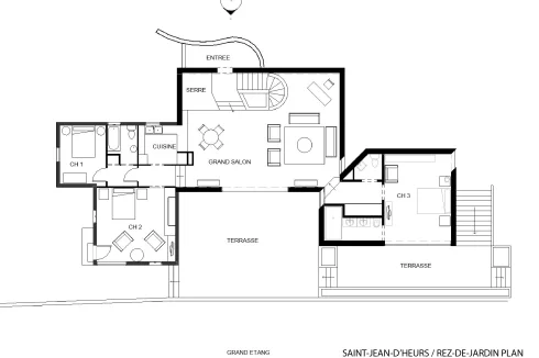 PLAN REZ DE JARDIN