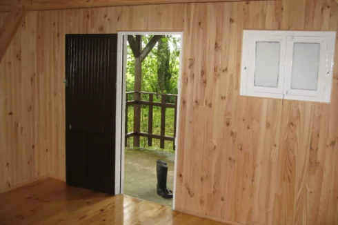 Nature Reserve Hut inside