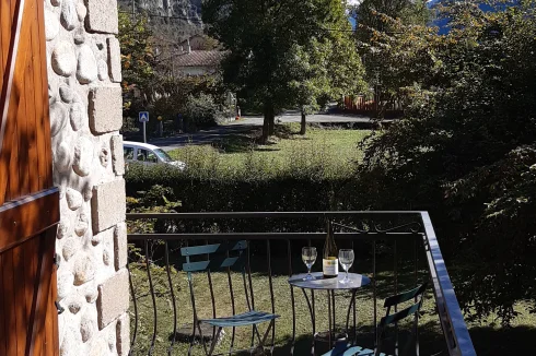 View towards Andorra from the upstairs balcony