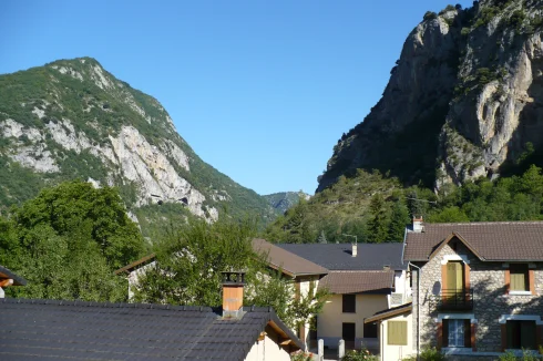 View towards Tarascon from bedroom 2