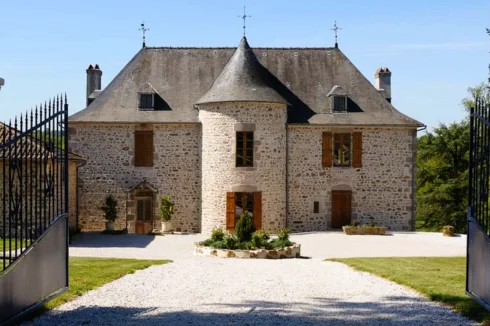 Small Chateau with Cottage and Equine Facilities.