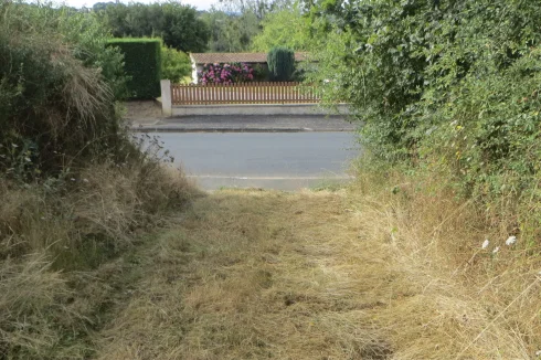 Entrance to field