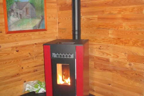 pellet stove