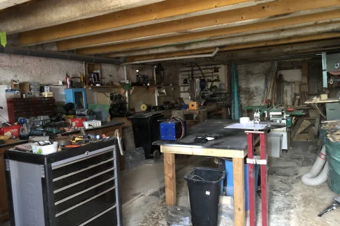 View of half of the workshop