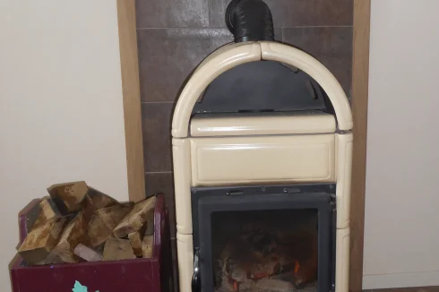 ceramic wood stove 8.5 kw