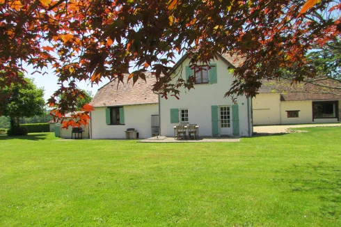 Cottage with private gardens.