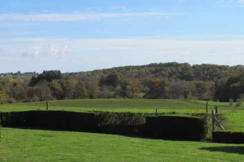 Views across the countryside.