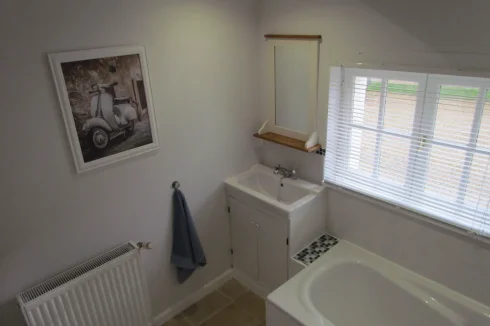 Cottage.  Downstairs bathroom.