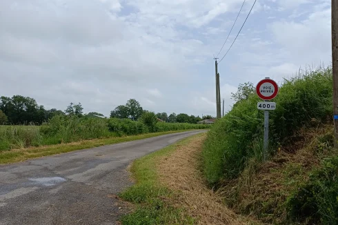 Route vers la ferme