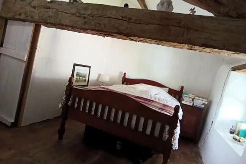 Bedroom 3 with oak beams