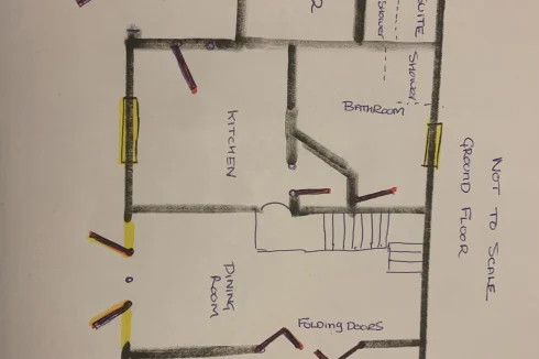 Floor plan ground floor