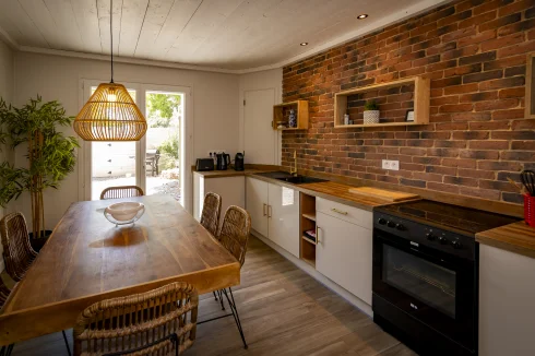 Gîte kitchen