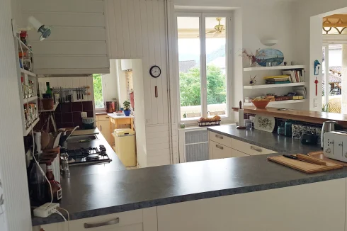 kitchen with access to terrace