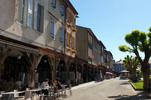 Mirepoix central square