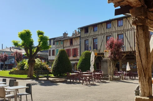 Mirepoix central square