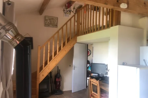 Stairs to mezzanine occasional additional accommodation