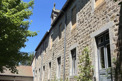Façade old monastery