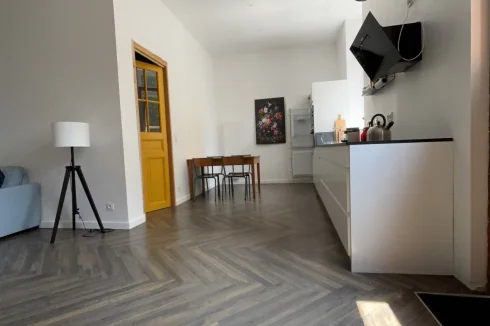 Open plan kitchen