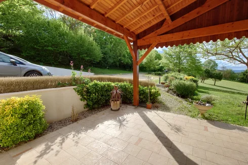 Covered terrace