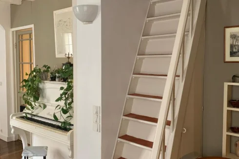 Stairs to Converted Attic