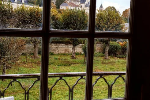 Collégiale view from inside