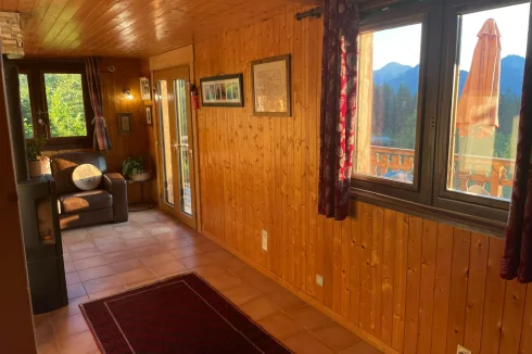 Upstairs chalet