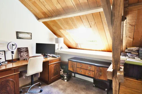 Private apartment: Bedroom 2 used as a study