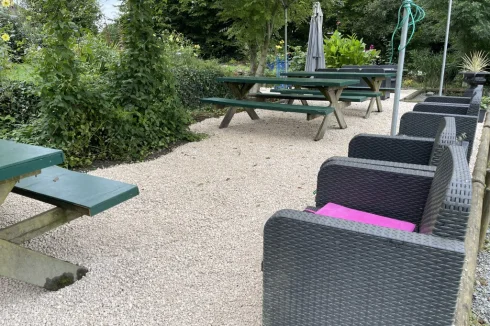 Picnic and BBQ area