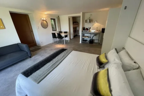 4 bed Gîte (double plus bunk beds)