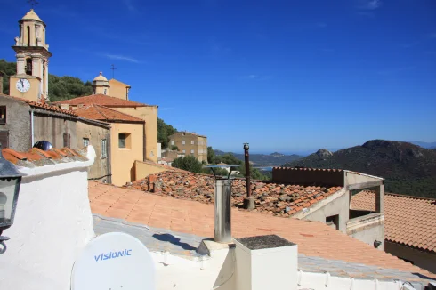 4TH floor towards the north bell tower, Lake Caudole, sea