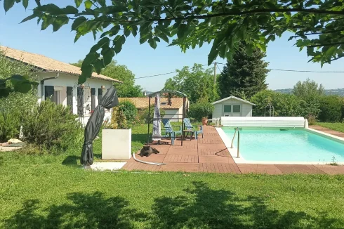 Piscine au sel 8x4