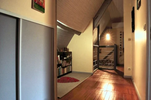 First-floor corridor