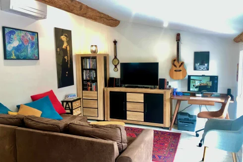 Living Room and Office Space