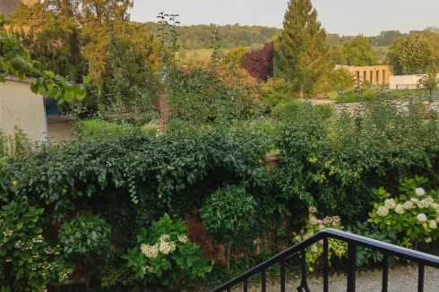 View from front door over local countryside