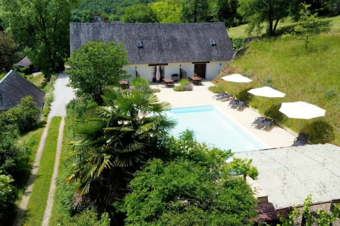 swimming pool an cottages