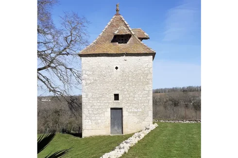 Renovated Maison De Maître with Stunning Pigeonnier, Views, Pool Area & Outbuildings with Gîte Potential.