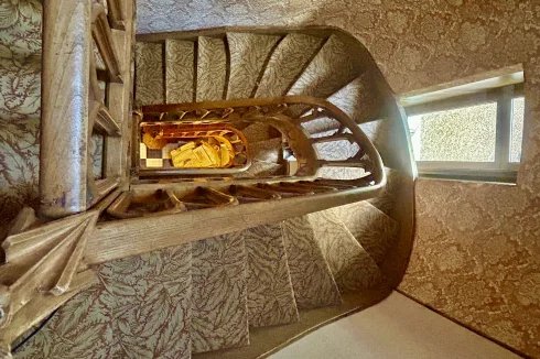 Stair from top floor